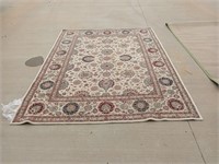 Beautiful area rug 94 x117 rug has been cleaned,