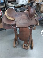 Comanche saddlery company 15 in saddle from the