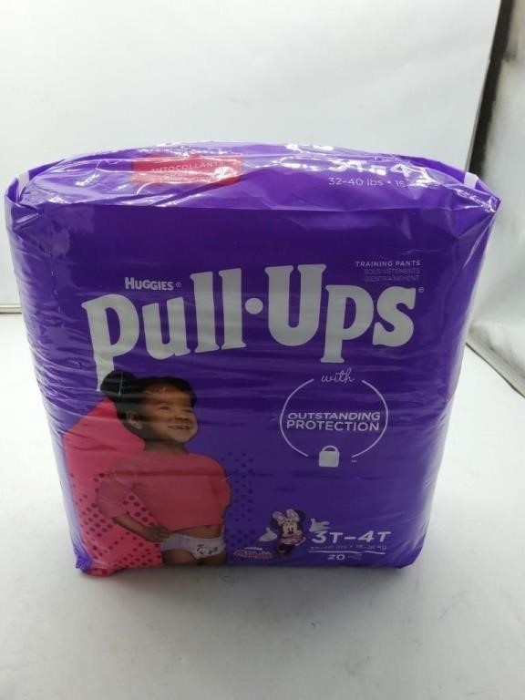 Huggies pullups 3T-4T diapers