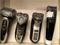 Lot of 4 shavers.