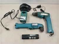 Makita battery powered drills chargers batteries
