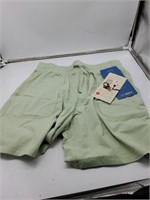 Green small shorts