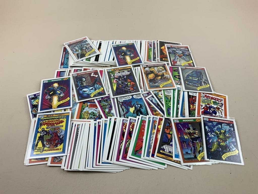 Lot oh 1990 Marvel Comics Super Hero Cards