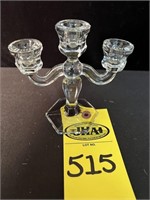 Westmoreland Child's Clear Candle Holder