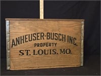 Vintage Anheuser-Busch Inc Budweiser Crate