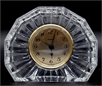 Vintage Stager Crystal Clock Made in Germany