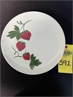 Blue Ridge Pottery Mountain Strawberry 10" Plate