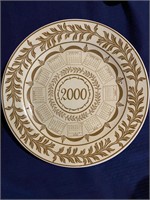 Commemorative Plate for year 2000