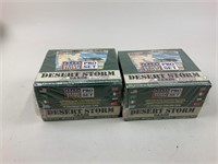 2 Sealed Wax Boxes of Desert Storm Cards