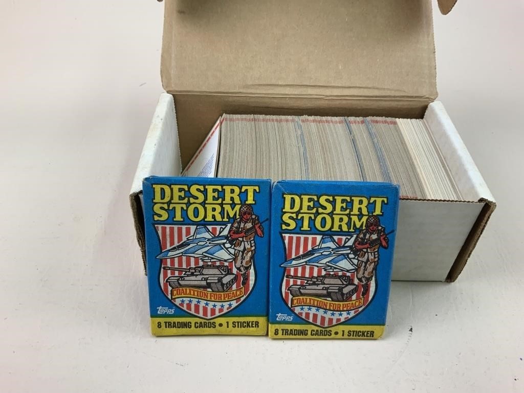 Lot of Dessert Storm Trading Cards