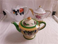 3 teapots: Trimont Ware Japan - Mascot 6 Pina