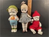Vintage Japan Bisque Dolls