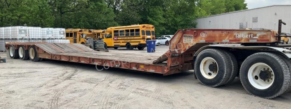 1995 Talbert T3DW-40-HRG-1-T1-RP 40’ Lowboy Traile