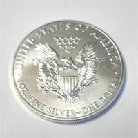 $120  American Eagle Fine Silver 999 1Oz Coin