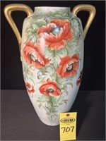 Hand Painted German Vase