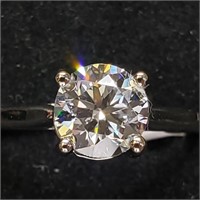 $4000  Lab Diamond (1.1Ct,Vvs) Weight 2.72Gm Ring