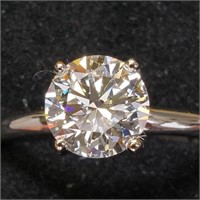 $5200  Lab Diamond (1.3Ct,Vvs) Weight 3.22Gm Ring