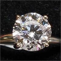 $7300 14K  Lab.Diamond(1.5Ct,Si2,D-E) Weight 3.7Gm