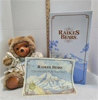 Raikes Chelsea Bear w/ Box & Certificate Of