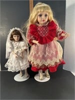 Vintage Porcelain Doll & Holy Communion Doll