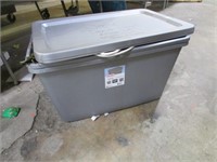 2-- STORAGE TUBS & MISC CONTENTS