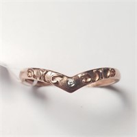 $800 10K  Diamond Estate Jewellery(0.01ct) Ring