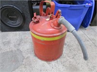 METAL 5gal GASOLINE SAFETY CAN