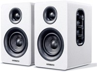 New $90 3" White Bluetooth Bookshelf Speakers