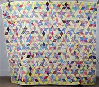 Multicolored Morning Star Quilt