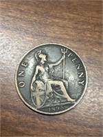 1895 one  penny