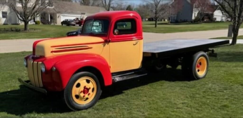 1946 Ford Truck  Fully restored 0% buyers premium