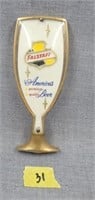 Vintage Falstaff Beer tapper, 5 3/4"