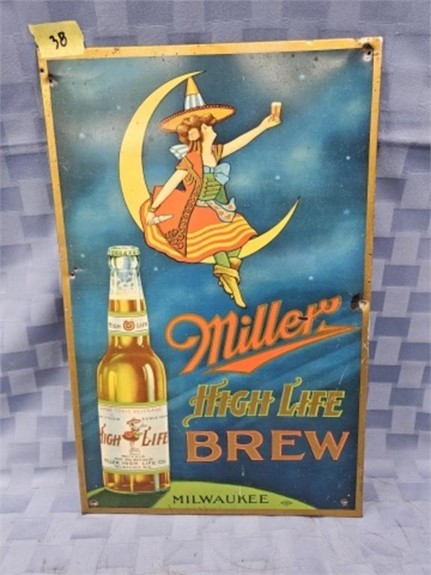 Vintage Beer Advertising, Harley, '56 Thunderbird, Camper!
