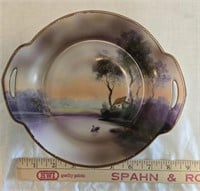 Vintage Noritake Hand Painted Plate