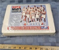 1992 USA Basketball Collector Card Box with 36