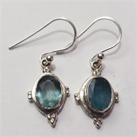 $140 Silver Gemstone Earrings