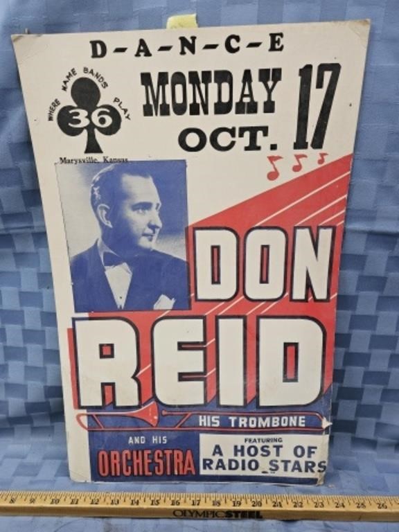 Vintage Radio Star Don Reid appearing in