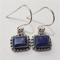 $100 Silver Lapis Lazuli Earrings