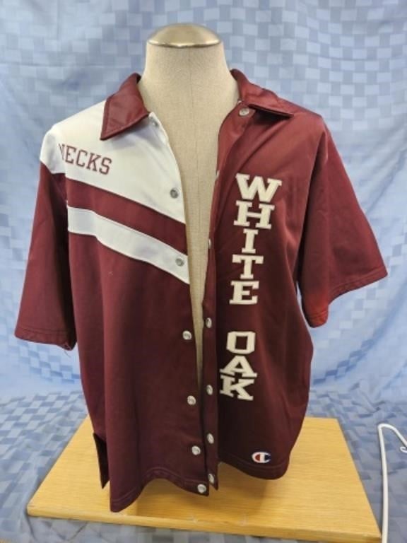 White Oak Necks Basketball Warm Up jacket