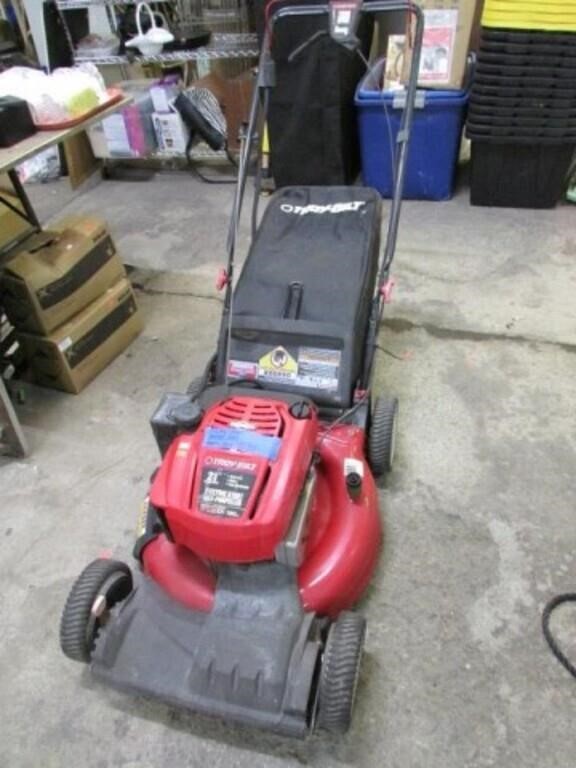 TROY BILT ELECTRIC START, SELF PROPELLED MOWER