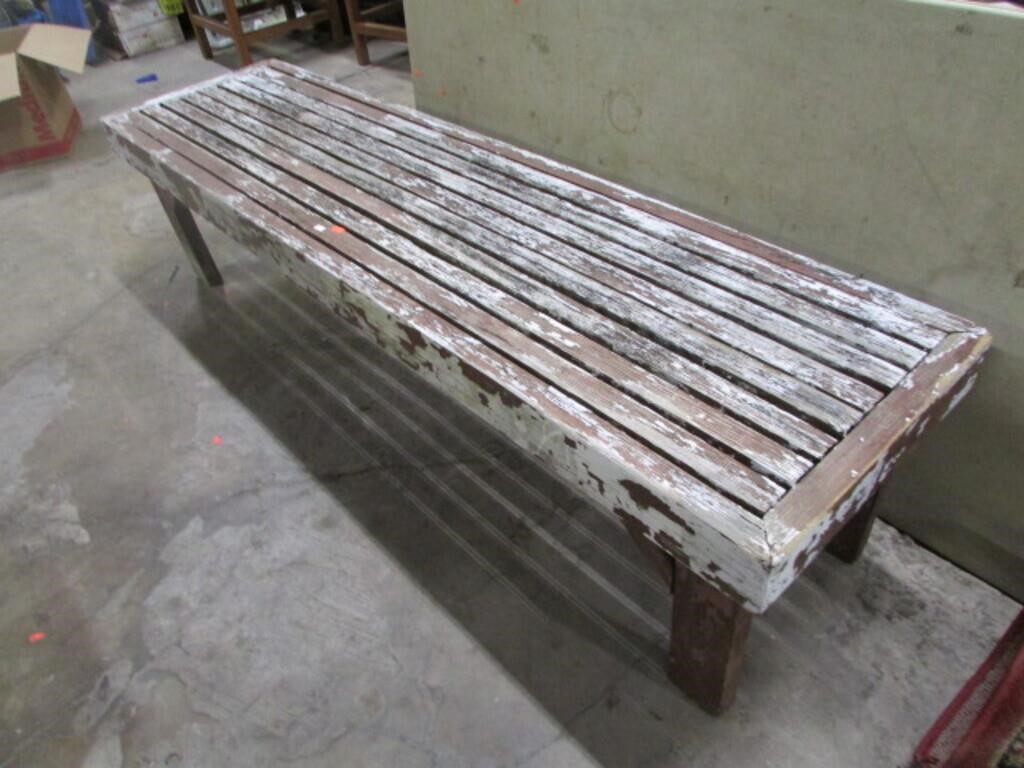 WEATHERED BENCH