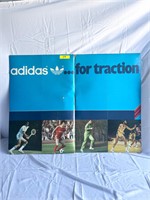 Cardboard Adidas Sign