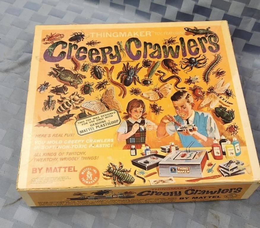 Vintage Mattel Creepy Crawlers Thing maker in
