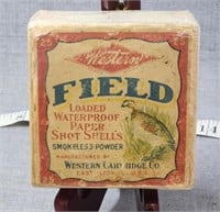 Vintage Western Field Paper Shot shells in