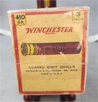 Vintage Winchester .410 ga. 3 in. Loaded Shot