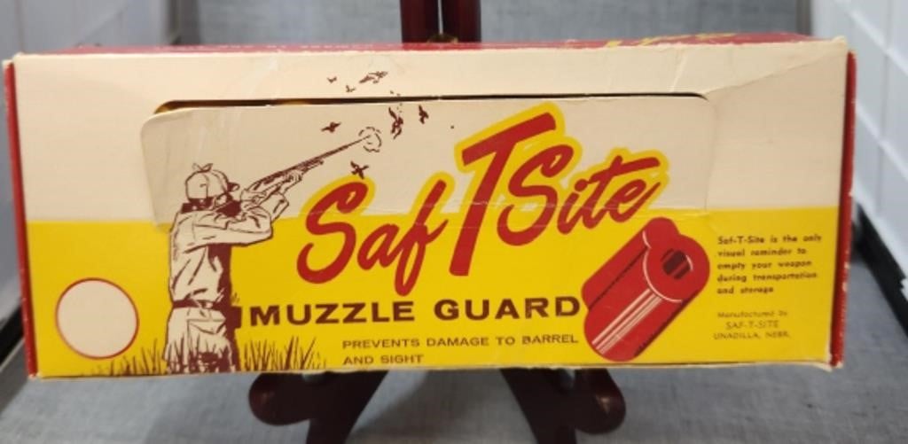 Vintage "Saf T Site" Muzzle Guard