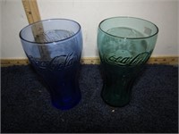 2-- COCA COLA GLASSES