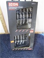 STUBBY RATCHETING METRIC WRENCH SET