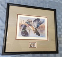 2004 Ducks Unlimited Black Lab and Wood Duck