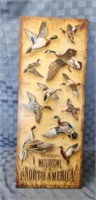 Wild Things Wildfowl in America wooden plaque,